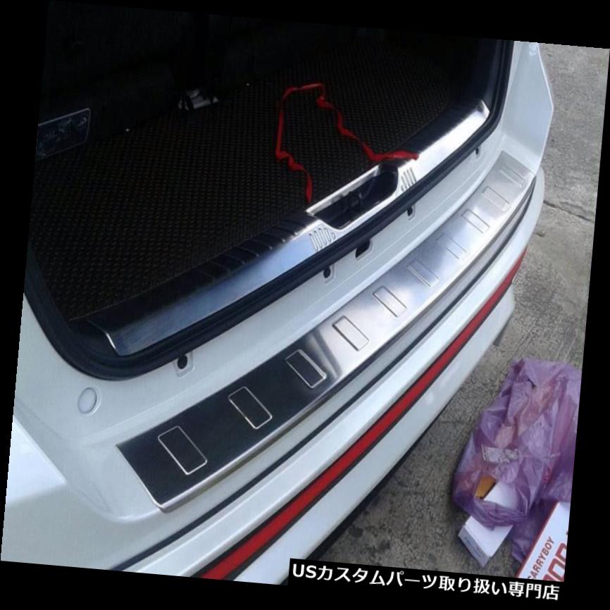 リアステップバンパー トヨタの新しいFORTUNER 2015-16のための側面のステンレス製の後部バンパーステップガードフィット OUT SIDE STAINLESS REAR BUMPER STEP GUARD FIT FOR TOYOTA NEW FORTUNER 2015-16 【並行輸入品】