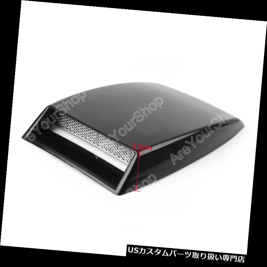 ボンネットフードベントスクープカバー ユニバーサルカー装飾エアフローインテークスクープターボボンネットベントカバーフードBK B Universal Car Decorative Air Flow Intake Scoop Turbo Bonnet Vent Cover Hood BK B 【並行輸入品】