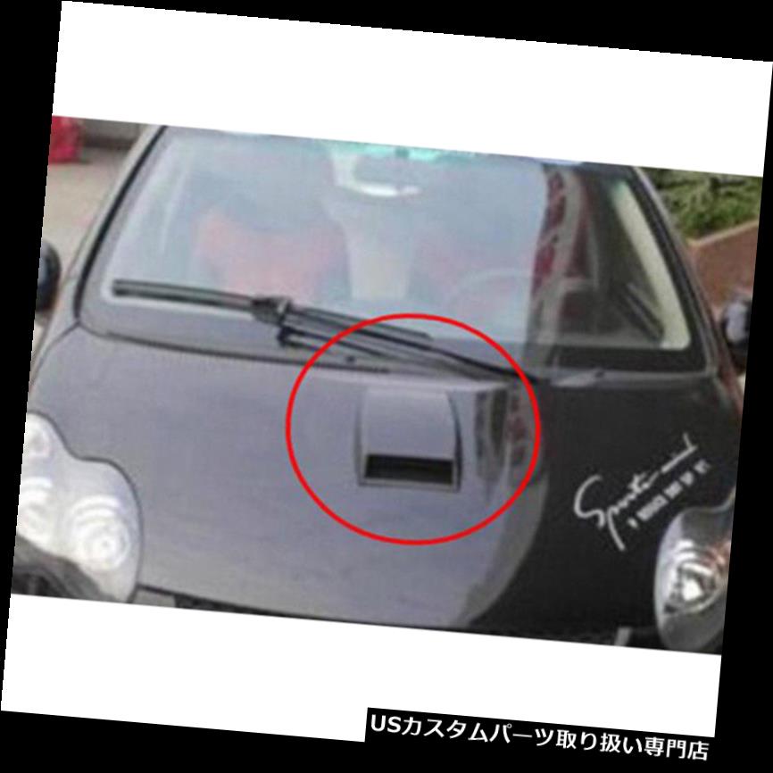 ボンネットフードベントスクープカバー 新しい自動車シミュレーションエアフロー装飾的な吸気フードスクープボンネットベントカバー NEW Auto Car Simulation Air Flow Decorative Intake Hood Scoop Bonnet Vent Cover 【並行輸入品】