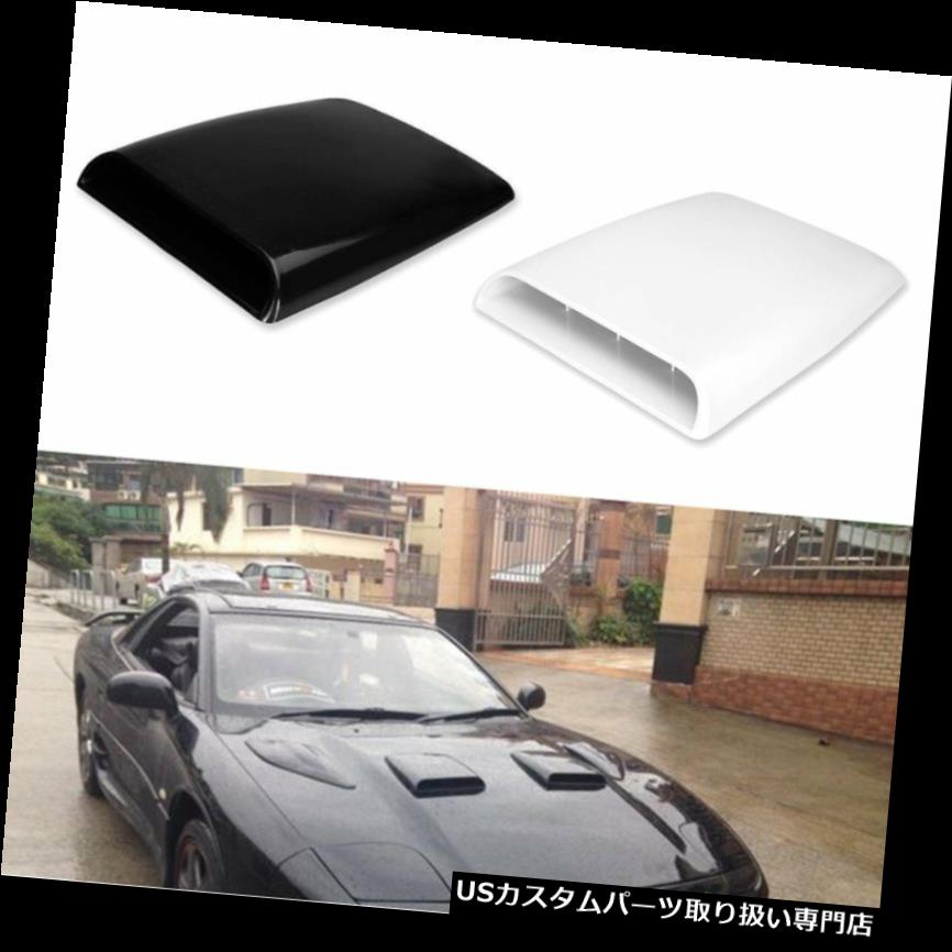 ボンネットフードベントスクープカバー 車の自動空気4×4 ABSフローインテークフードスクープボンネット装飾ベントカバーデカールP Car Auto Air 4x4 ABS Flow Intake Hood Scoop Bonnet Decorative Vent Cover Decal P 【並行輸入品】