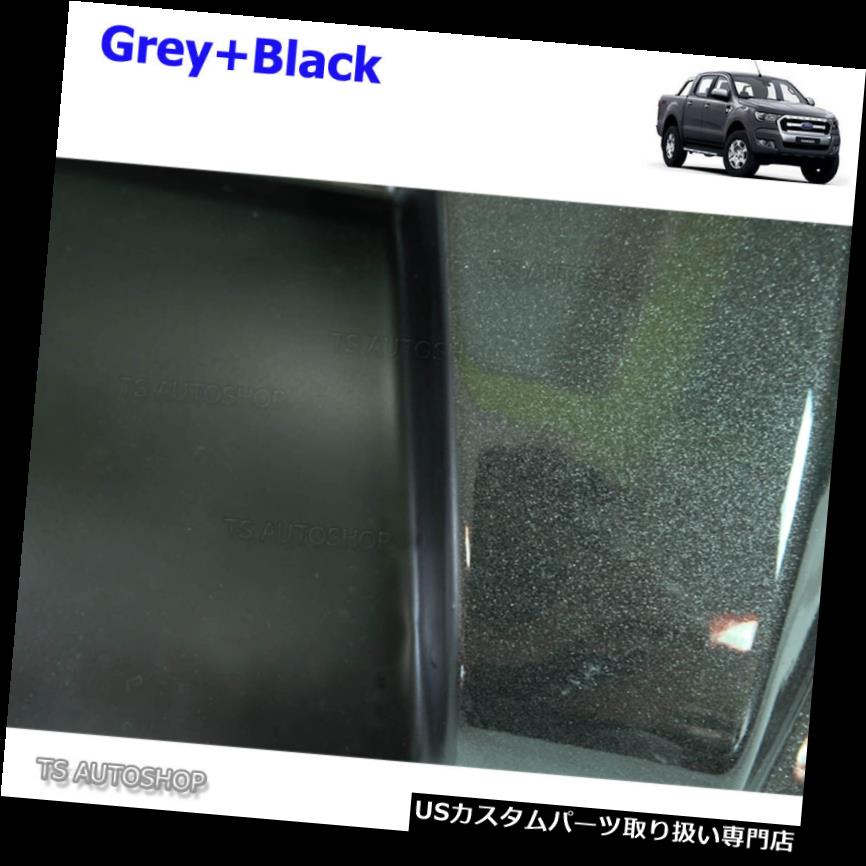 ボンネットフードベントスクープカバー フォードレンジャーMc Mk 2 XLT 2015 - 2017グレーブラックフードスクープベントボンネットカバー For Ford Ranger Mc Mk2 XLT 2015 - 2017 Grey Black Hood Scoop Vent Bonnet Cover 【並行輸入品】