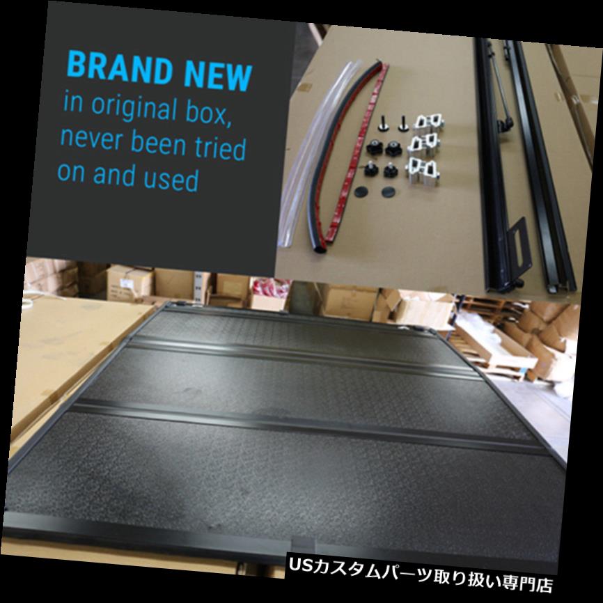 トノーカバー トノカバー 2014-2018シボレーシルバラードGMCシエラ用ハード折りたたみトノーカバー5.8 FT Hard Folding Tonneau Cover 5.8 FT For 2014-2018 Chevrolet Silverado GMC Sierra 【並行輸入品】
