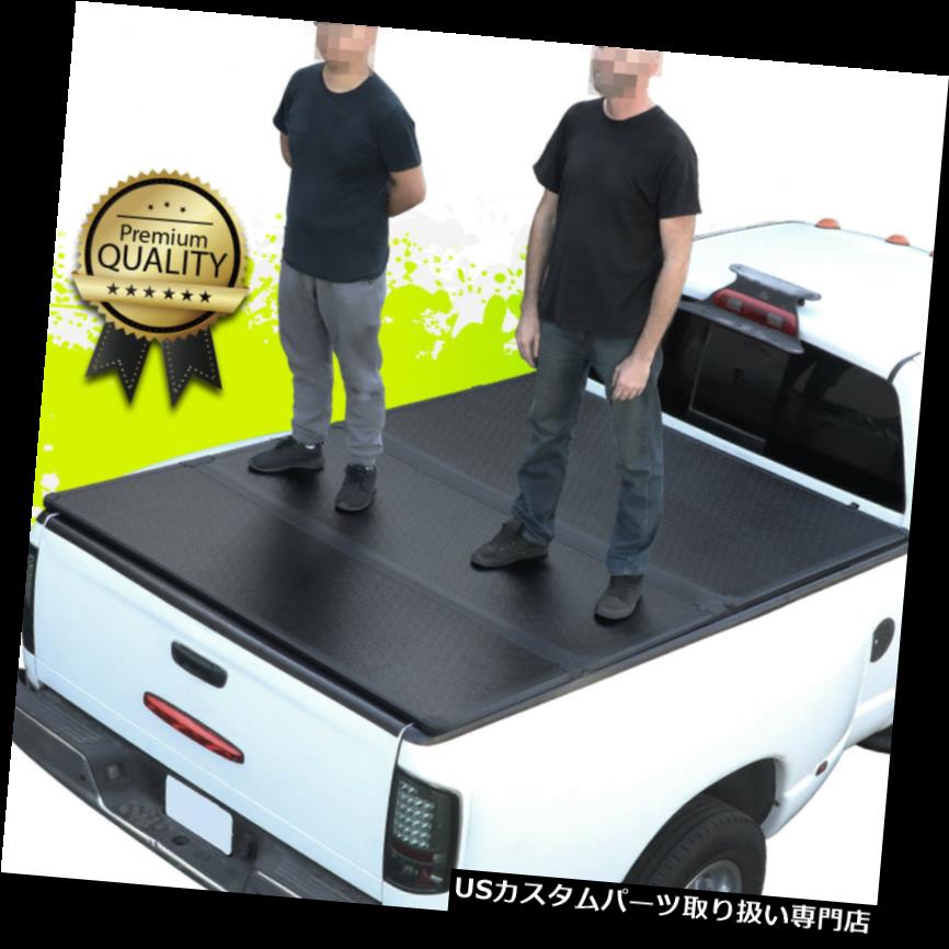 トノーカバー トノカバー 14-18 SILVERADO / SIER RAトラック6.5FTベッド用ハードソリッドトリフォールドトネカバーカバーキット FOR 14-18 SILVERADO/SIERRA TRUCK 6.5FT BED HARD SOLID TRI-FOLD TONNEAU COVER KIT 【並行輸入品】