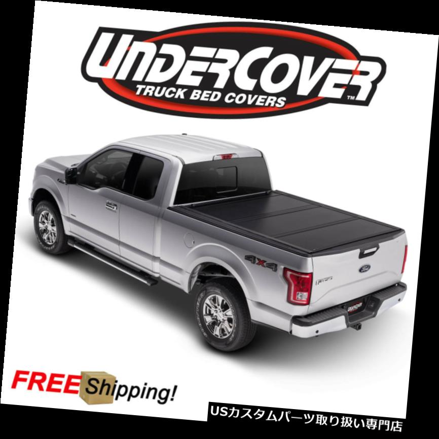 トノーカバー トノカバー アンダーカバーUltraFlexハード折りたたみトノカバー16-18タイタン6.6 'ベッドW / Oボックス Undercover UltraFlex Hard Folding Tonneau Cover For 16-18 Titan 6.6' Bed W/O Box 【並行輸入品】