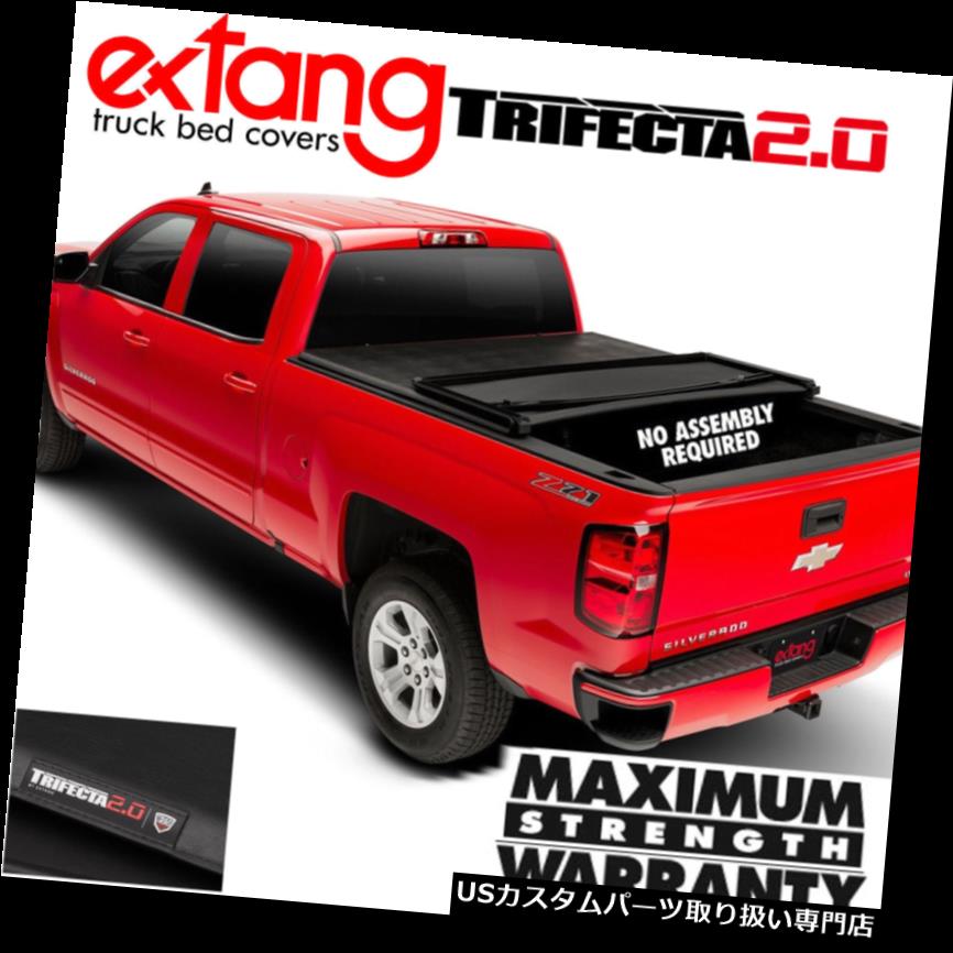トノーカバー トノカバー EXTANG Trifecta 2.0トリフォールドビニールベッドカバー15-19 Sierra 2500 3500 6.5FTベッド EXTANG Trifecta 2.0 Tri Fold Vinyl Bed Cover 15-19 Sierra 2500 3500 6.5FT Bed 【並行輸入品】