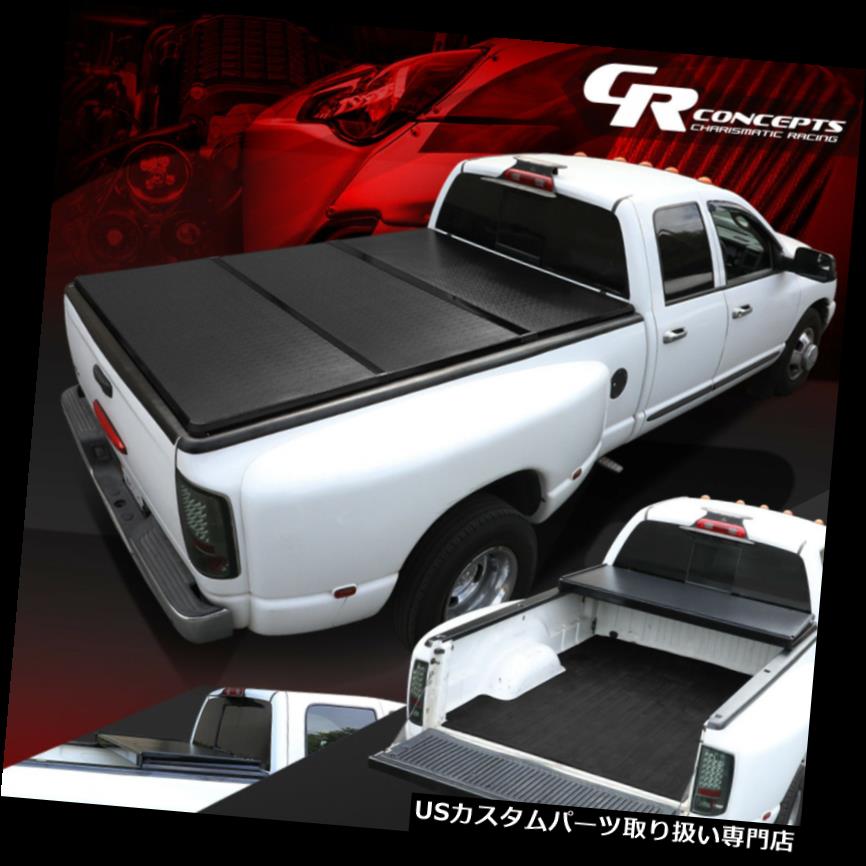 トノーカバー トノカバー 09-18 RAMトラック用の三つ折りアルミニウム強化ポリマートネカバー5.8フィート TRI-FOLD ALUMINUM REINFORCED POLYMER TONNEAU COVER FOR 09-18 RAM TRUCK 5.8'BED 【並行輸入品】