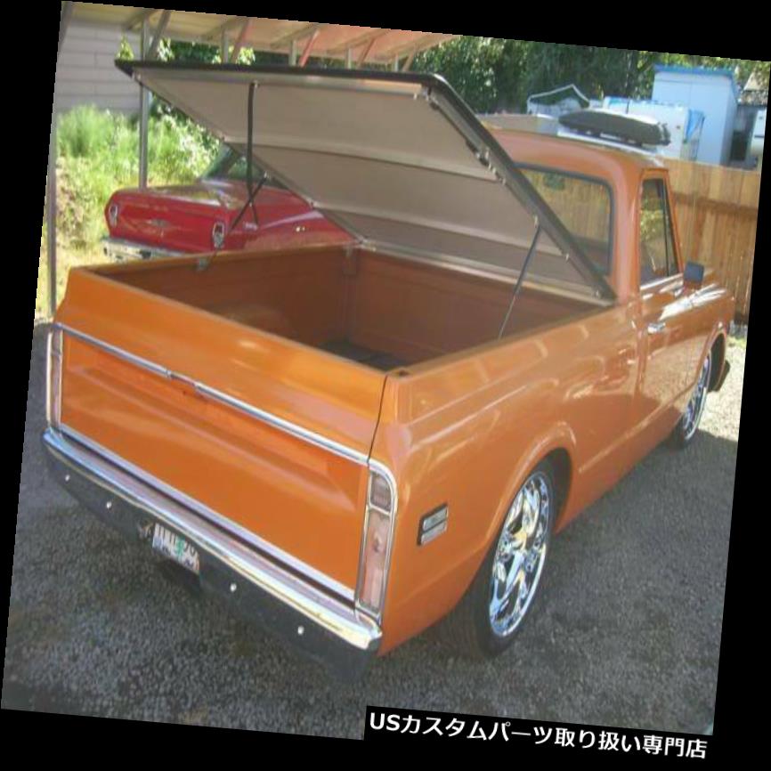 トノーカバー トノカバー 1961-66シボレー/ GMC C10フリートサイド6 'ショートベッドハッチスタイルトノー-Craftecカバー 1961-66 Chevy/GMC C10 Fleetside 6' Short Bed Hatch Style Tonneau -Craftec Covers 【並行輸入品】