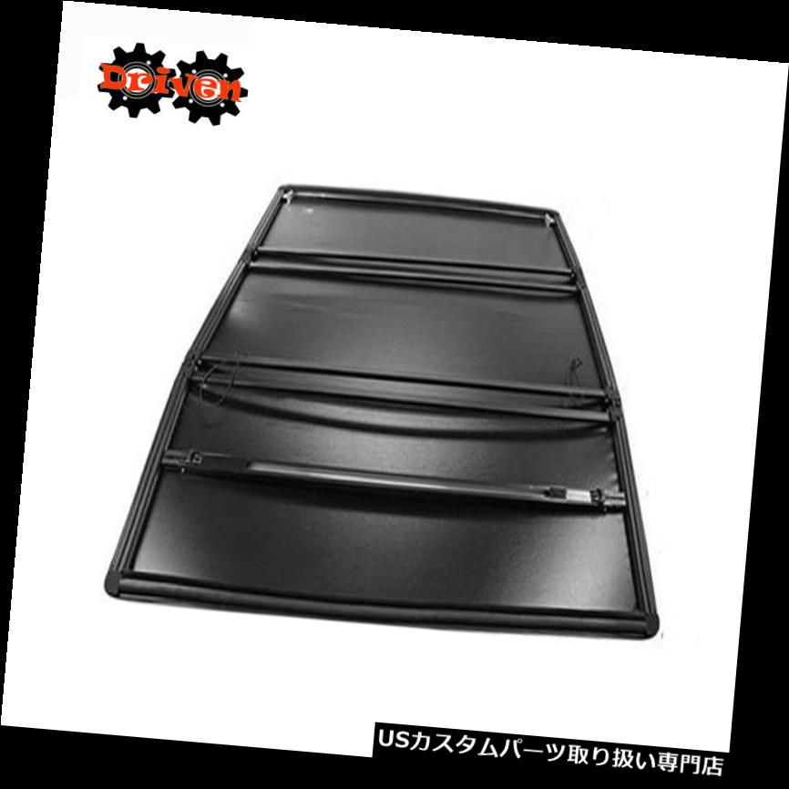トノーカバー トノカバー 三つ折りトノカバー5'6ベッド07-13トヨタツンドラブラックビニール4x4 2wd TRDスポーツ Tri-Fold Tonneau Cover 5'6 Bed 07-13 Toyota Tundra Black Vinyl 4x4 2wd TRD Sport 【並行輸入品】