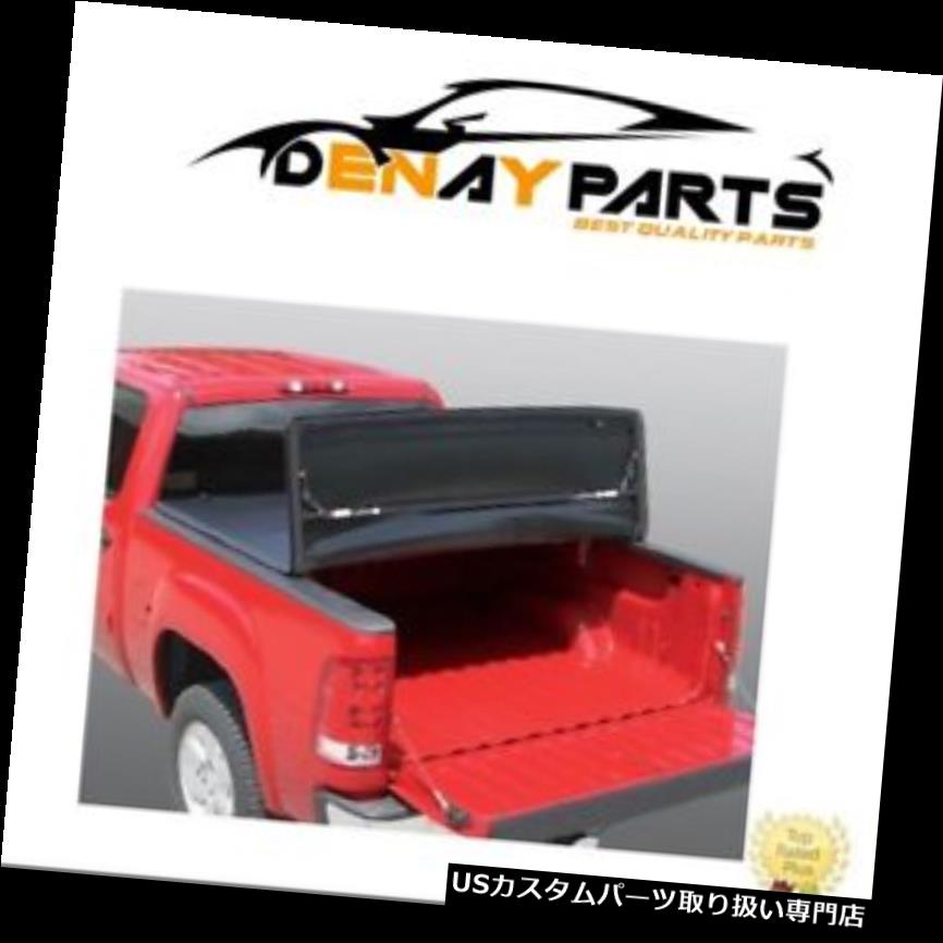 トノーカバー トノカバー 04-08 F150 6.5FT（ユーティリティトラックなし）三つ折りトノーベッドカバー頑丈なライナー For 04-08 F150 6.5FT (W/O Utility Track) Tri Fold Tonneau Bed Cover Rugged Liner 【並行輸入品】