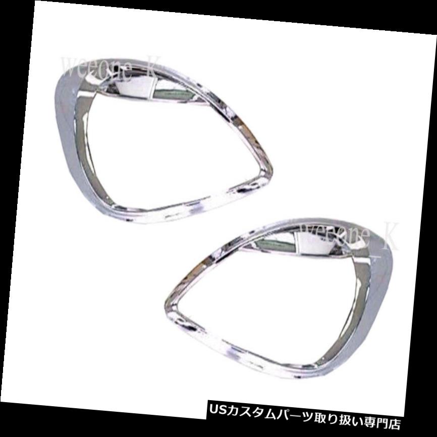 ヘッドライトカバー CHROME HEADLIGHTSヘッドライトカバーHOTDA MOBILIO 2014 2015 2016のトリム CHROME HEADLIGHTS HEAD LIGHT COVER TRIM FOR HONDA MOBILIO 2014 2015 2016 【並行輸入品】