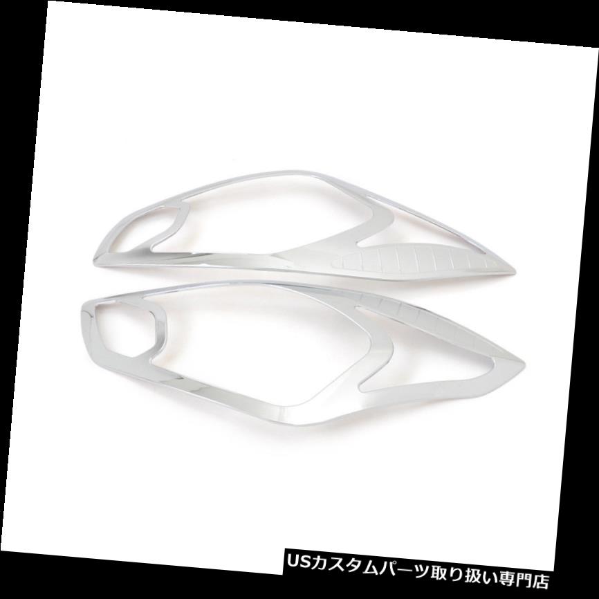 ヘッドライトカバー Maruti Suzuki Dzire 2017-2019 nn用オートクロームフロントヘッドライトランプカバー Atuo Chrome Front Head Light Lamp Cover For Maruti Suzuki Dzire 2017-2019 nn 【並行輸入品】
