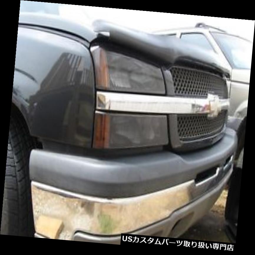 ヘッドライトカバー 03-06 CHEVY SILVERADOスモークヘッドライトプレティントティントカバースモークオーバーレイ 03-06 CHEVY SILVERADO SMOKE HEAD LIGHT PRECUT TINT COVER SMOKED OVERLAYS 【並行輸入品】
