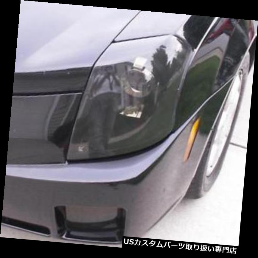 ヘッドライトカバー 03-07 CADILLAC CTSスモークヘッドライトプリントティントカバースモークオーバーレイ 03-07 CADILLAC CTS SMOKE HEAD LIGHT PRECUT TINT COVER SMOKED OVERLAYS 【並行輸入品】
