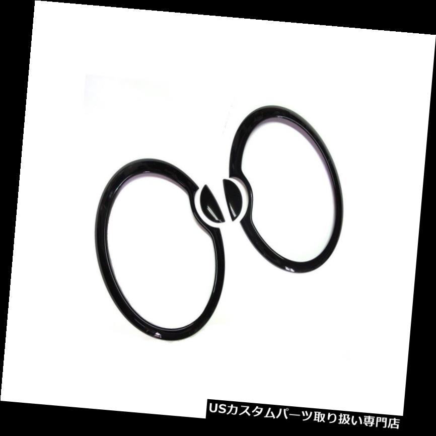 ヘッドライトカバー 2001 - 2006年ミニクーパーS R53用の新しいヘッドライトランプトリムカバー - 光沢のあるブラック New Head Light Lamp Trim Cover for 2001-2006 MINI COOPER S R53 - Glossy Black 【並行輸入品】