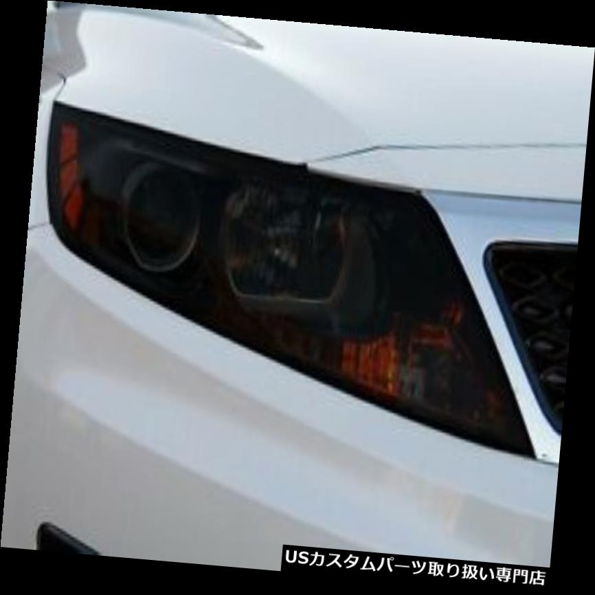 ヘッドライトカバー 11-13最適なヘッドライト用のスモークティントカバースモークオーバーレイ 11-13 PRECUT SMOKE TINT COVER SMOKED OVERLAYS FOR OPTIMA HEAD LIGHT 【並行輸入品】