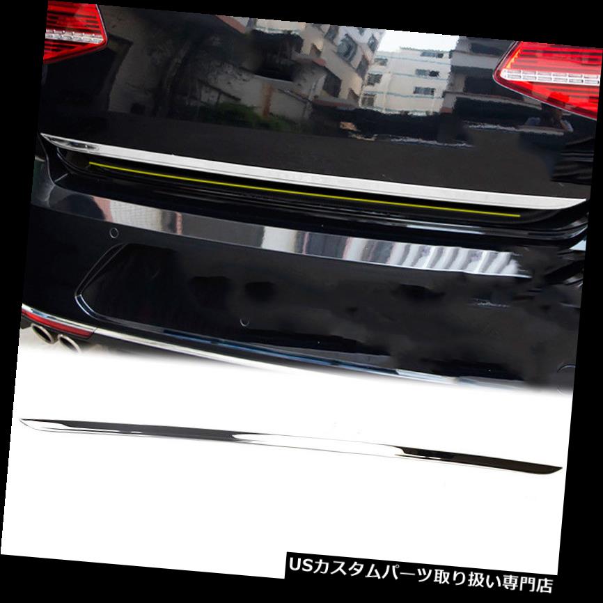 ヘッドライトカバー VW Passat B8 2016-2018クロームリアトランクカバーテールゲートトリムストリップ成形用 For VW Passat B8 2016-2018 Chrome Rear Trunk Cover Tailgate Trim Strip Molding 【並行輸入品】
