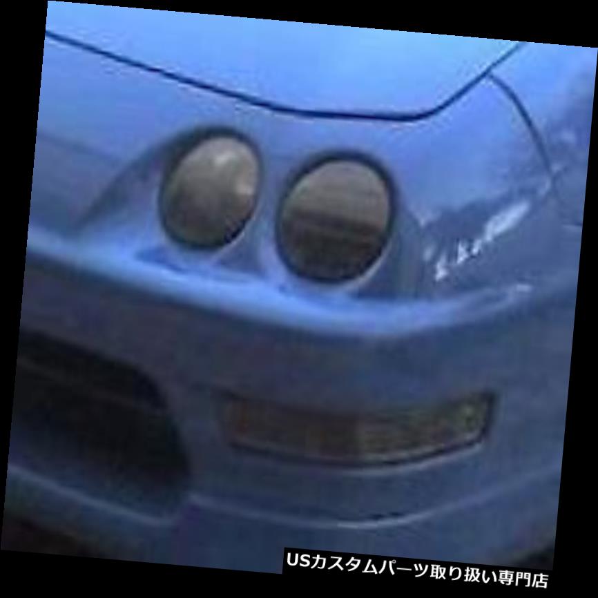 ヘッドライトカバー 98-01 ACURA INTEGRA 2DRスモークヘッドライトカットカラーカバーオーバーレイ 98-01 ACURA INTEGRA 2DR SMOKE HEAD LIGHT PRECUT TINT COVER SMOKED OVERLAYS 【並行輸入品】｜カスタムパーツ WORLD倉庫