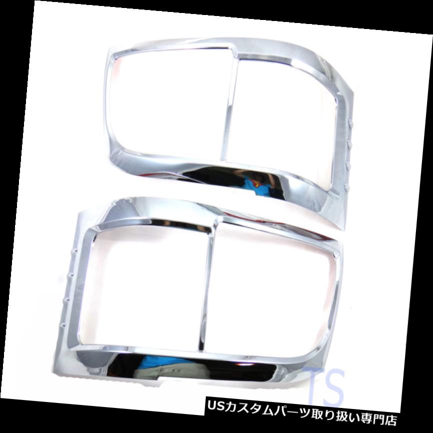 ヘッドライトカバー トヨタコミューターハイエース2005 08 D4dヴァンクロームヘッドライトランプカバートリムにフィット Fits Toyota Commuter Hiace 2005 08 D4d Van Chrome Head Lights Lamps Cover Trim 【並行輸入品】