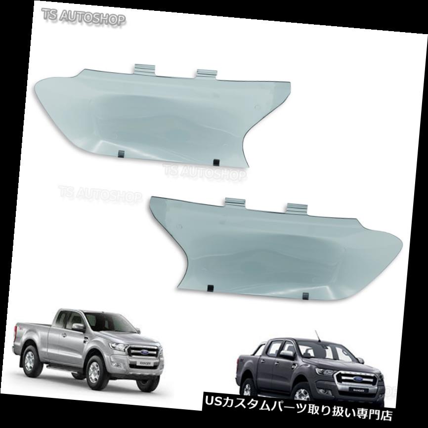 ヘッドライトカバー フォードレンジャーフェイスリフトMk2 Px2 2016 2017ガードスモークマスクヘッドランプライトカバー Ford Ranger Facelift Mk2 Px2 2016 2017 Guards Smoke Mask Head Lamp Light Cover 【並行輸入品】