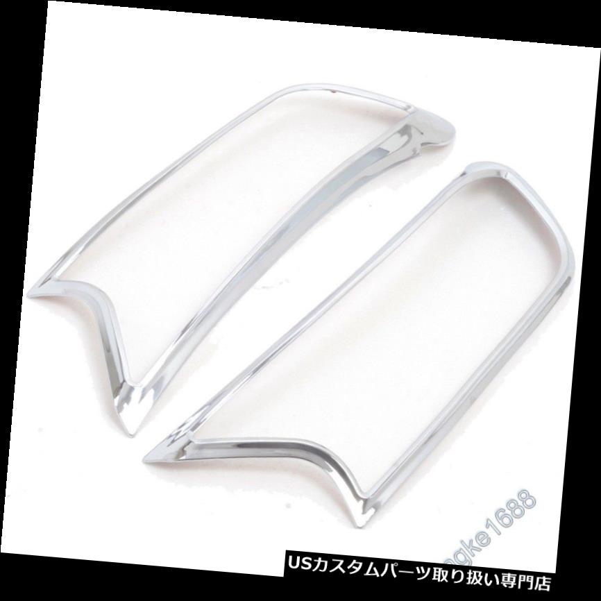 ヘッドライトカバー フォードレンジャー2015-2018のためのABSクロムフロントヘッドライトランプカバートリムフィット ABS Chrome Front Head Light Lamp Cover Trim Fits For Ford Ranger 2015-2018 【並行輸入品】 33,176円