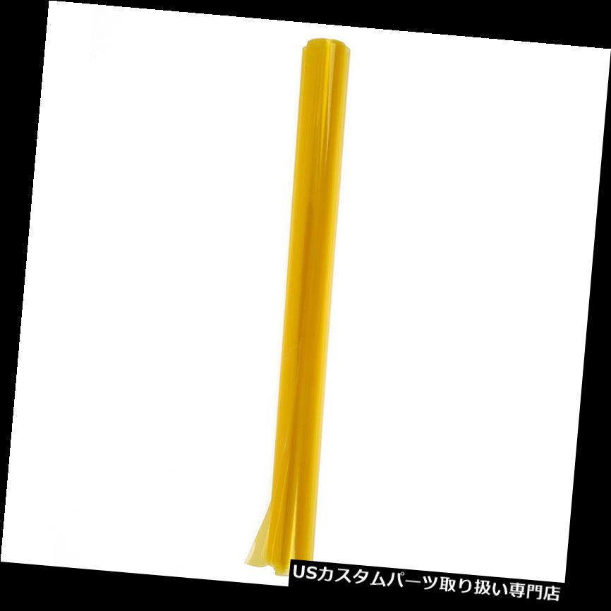 ヘッドライトカバー 1X（イエローカーテールフォグヘッドライトヘッドライト色合いフィルムカバー30x60cm O7K1） 1X(Yellow Car Tail Fog Head Light Headlight Tint Film Cover 30x60cm O7K1) 【並行輸入品】