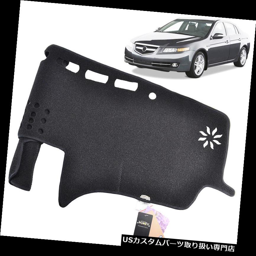 USダッシュボード カバー Acura TL 2004 2005用ダッシュカバー2006 Dashmat Dashboardマットカーペットブラック2007 Dash Cover For Acura TL 2004 2005 2006 Dashmat Dashboard Mat Carpet Black 2007 【並行輸入品】