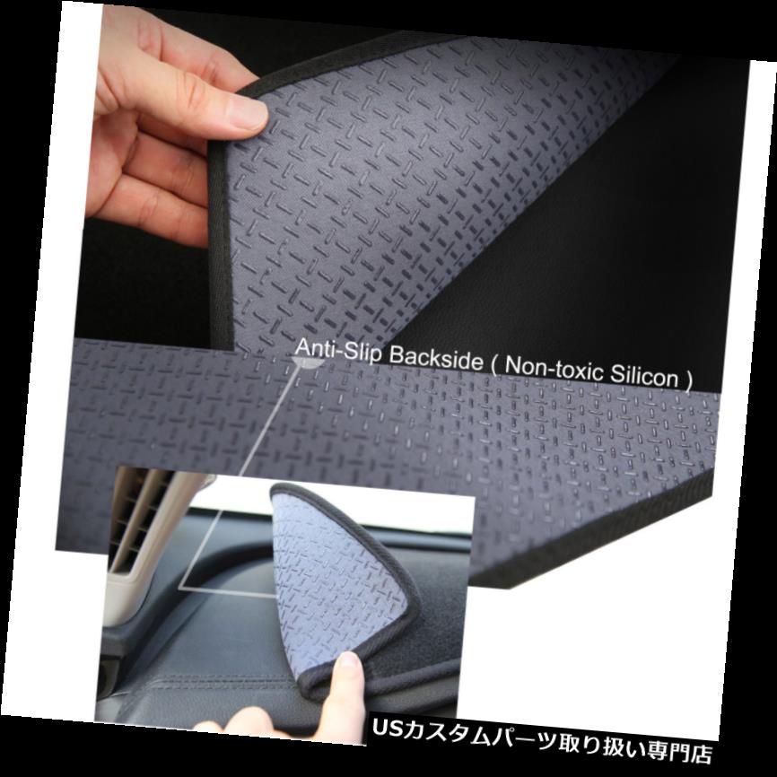 USダッシュボード カバー 2013 - 2018 KIAロンドRHドライブのためのスリップ防止ダッシュマットカバーブラック Anti-Slip Dash Mat Cover Black for 2013 - 2018 KIA Rondo RH Drive 【並行輸入品】 36,322円