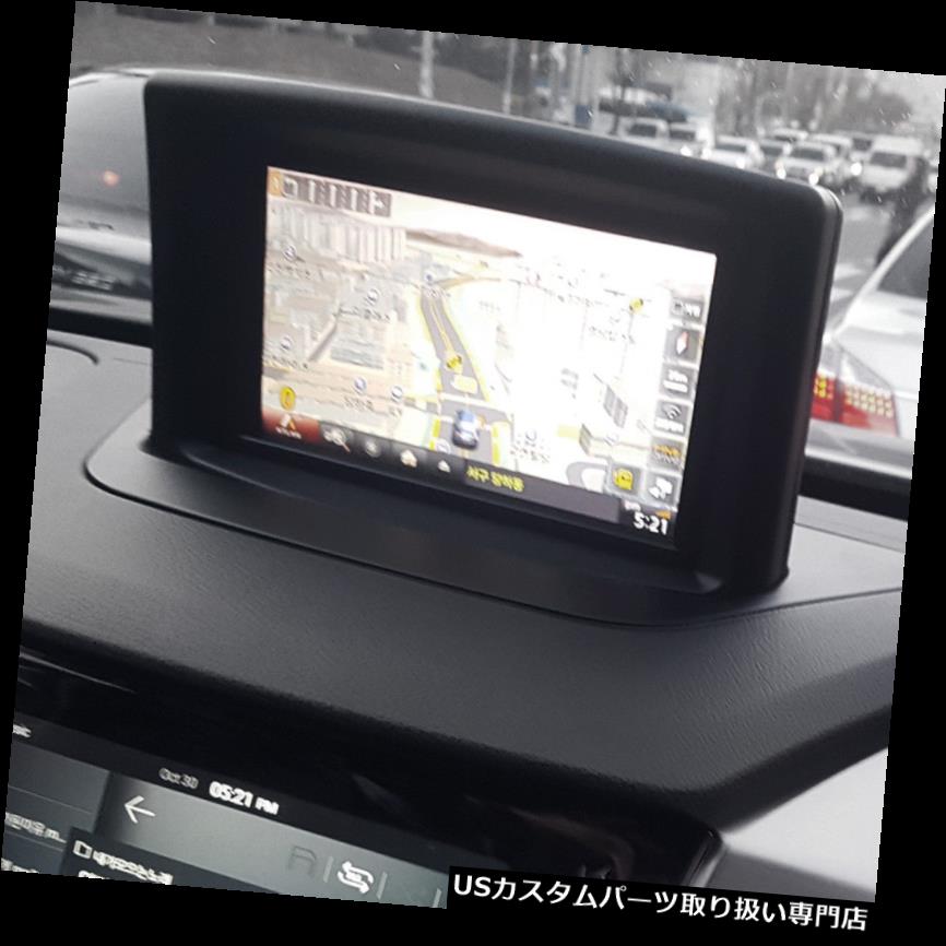 USダッシュボード カバー SSANGYONG 2017 2018 G4 Rexton用センターフェイシアアッパーダッシュボードGPSカバー Center Fascia Upper Dash Board GPS Cover For SSANGYONG 2017 2018 G4 Rexton 【並行輸入品】