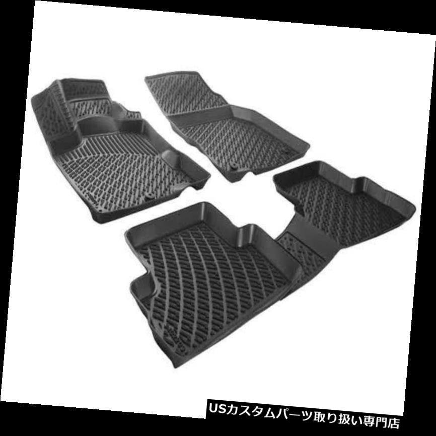 フロアマット 三菱Outlanderフロアマットライナー3Dモールドフィットブラックインテリアプロテクター Mitsubishi Outlander Floor Mats Liner 3D Molded Fit Black Interior Protector 【並行輸入品】｜カスタムパーツ WORLD倉庫