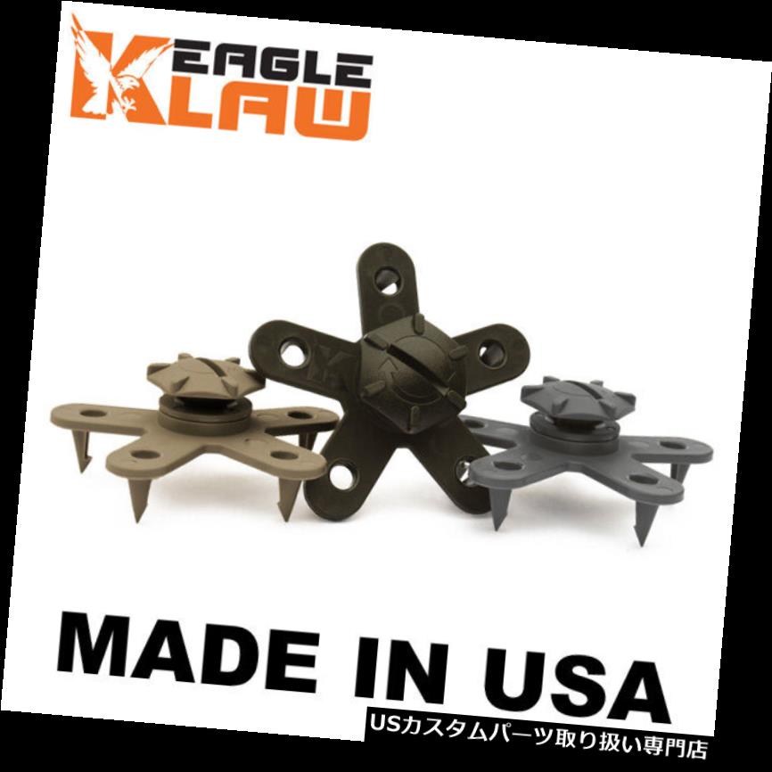 フロアマット カーマット用滑り止め固定アンカーのフロアマットクリップセット - イーグルクラウ Floor Mat Clips Set of Anti-Slip Fixing Anchors for Car Mats - Eagle Klaw 【並行輸入品】