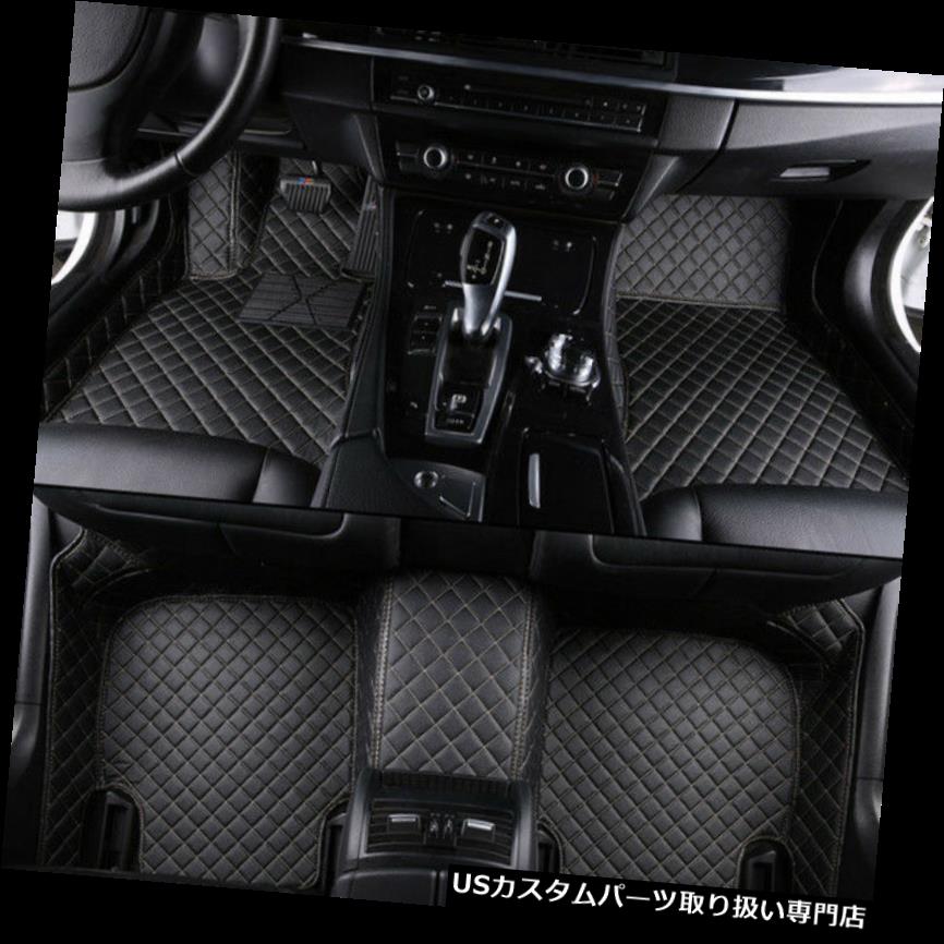 フロアマット 前の車のフロアマット 日産ローグ2014-2017用防水パッドの裏地の後 Car floor mat before & after lining waterproof pad for Nissan Rogue 2014-2017 【並行輸入品】