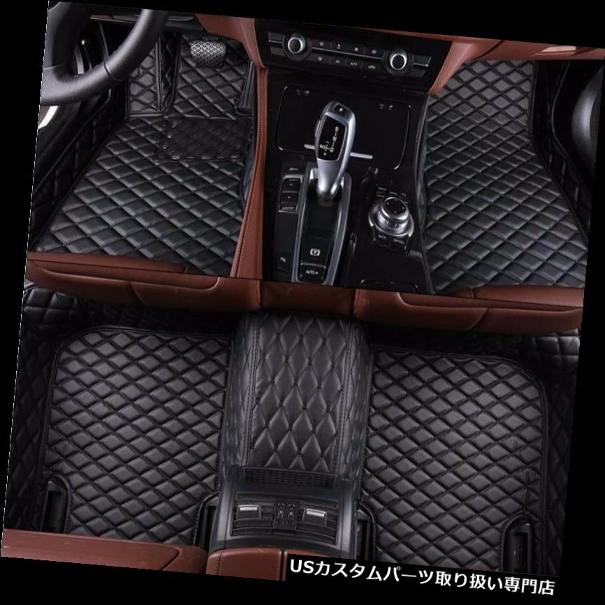 フロアマット ジープラングラー4ドア2007-2017防水カーペットのための6色の車のフロアマット 6 Colors Car Floor Mats for Jeep Wrangler 4 Doors 2007-2017 Waterproof Carpets 【並行輸入品】