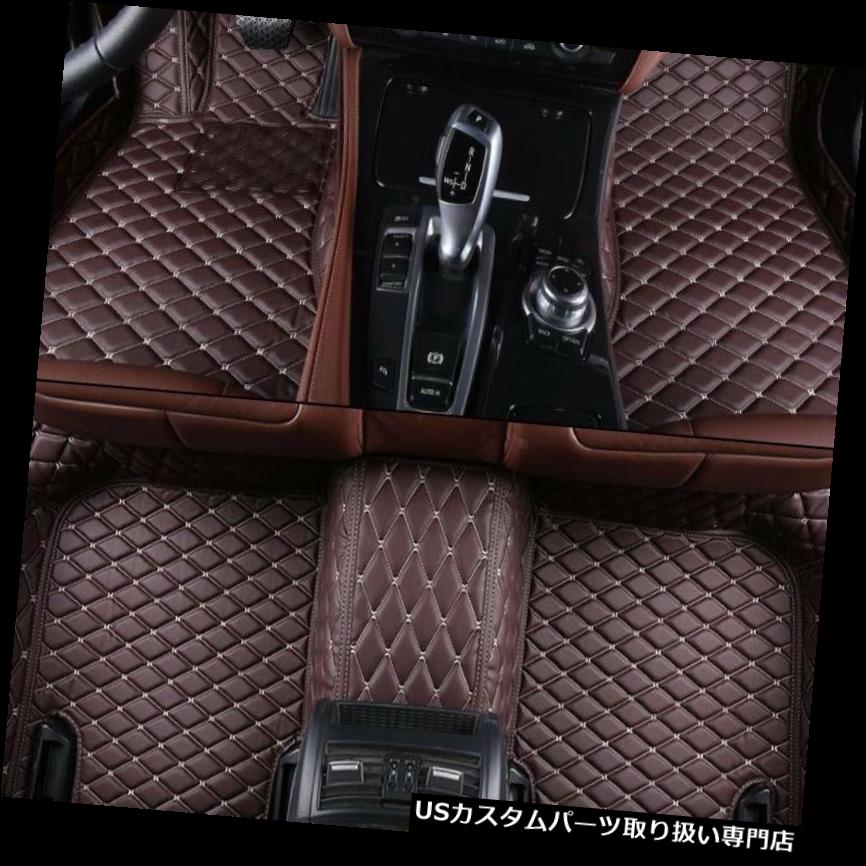 フロアマット Maserati Quattroporte 2013-2017 3Dカーマット用6色レザーカーフロアマット 6 Colors Leather Car Floor Mats for Maserati Quattroporte 2013-2017 3D Car Mats 【並行輸入品】