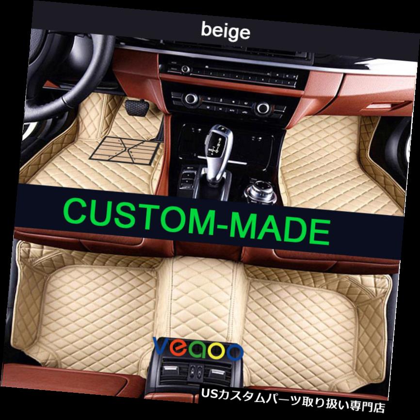 フロアマット ホンダCRV 2012-2016防水滑り止めオートカーペット用のレザーカーフロアマット Leather Car Floor Mats for Honda CRV 2012-2016 Waterproof Anti-slip Auto Carpets 【並行輸入品】