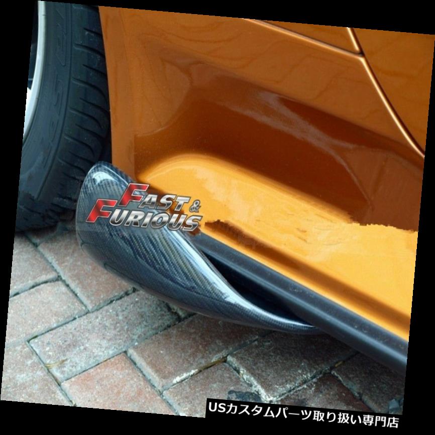 USカナード ユニバーサルカーボンファイバーサイドスカートがAUDI用のスプリッタをカナダ UNIVERSAL CARBON FIBER SIDE SKIRTS CANARDS SPLITTERS FOR AUDI 【並行輸入品】 45,936円