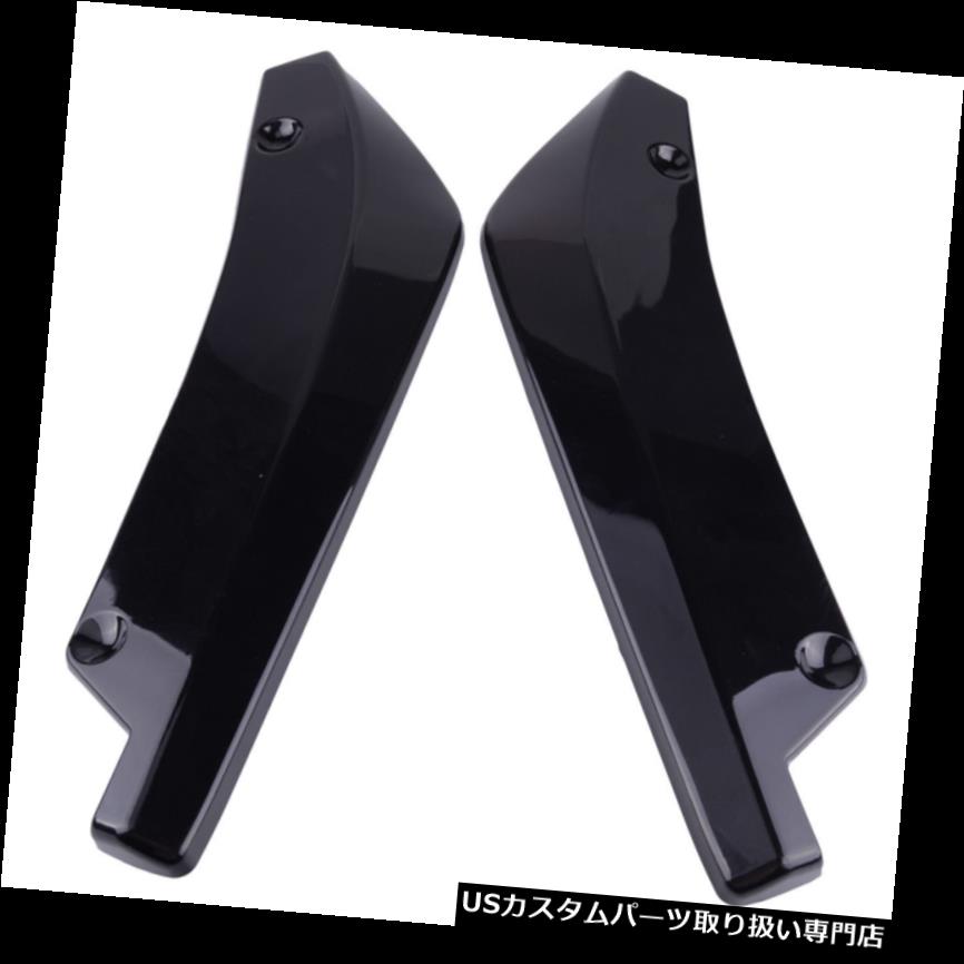 USカナード リアリップスプリッターカナードカーラップバンパープロテクターディフューザーアンチスクラッチブラック Rear Lip Splitter Canard Car Wrap Bumper Protector Diffuser Anti-Scratch Black 【並行輸入品】 30,102円