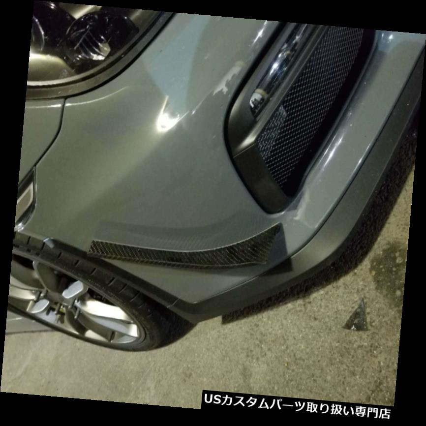 USカナード 炭素繊維ZRスタイルフロントバンパーカナードキット（ポルシェ13-16ケイマン981 GT4用） Carbon Fiber ZR Style Front Bumper Canard Kits For Porsche 13-16 Cayman 981 GT4 【並行輸入品】