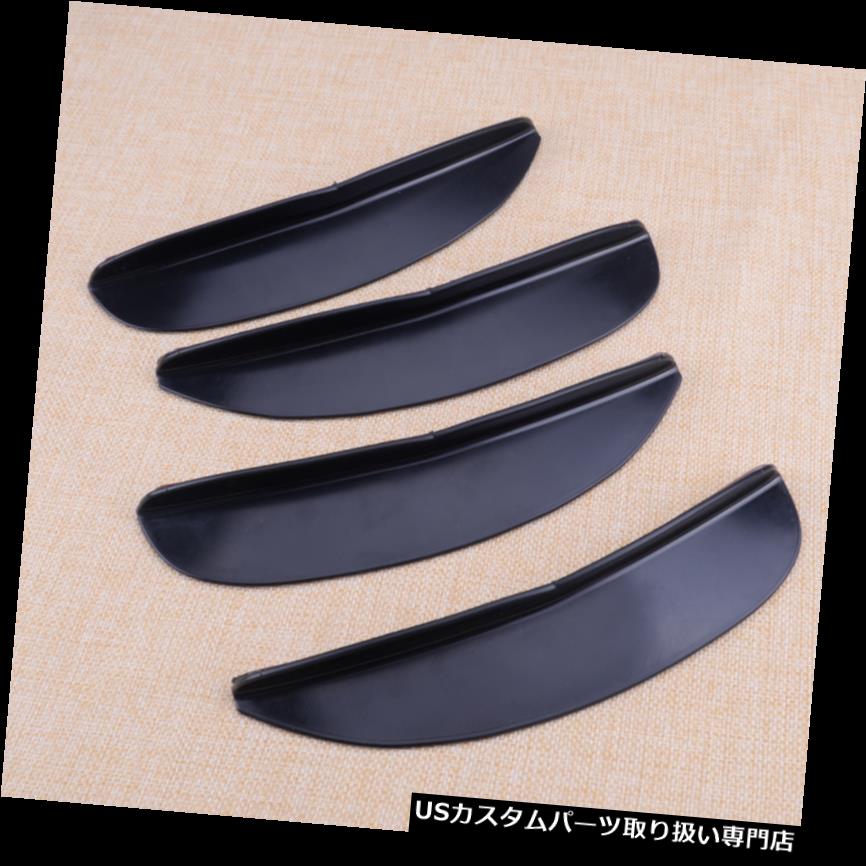 USカナード 4本20センチ車のフロントバンパープロテクターラージボディスポイラーフィンリップカナードスプリッタ 4pcs 20cm Car Front Bumper Protector Large Body Spoiler Fin Lip Canards Splitter 【並行輸入品】