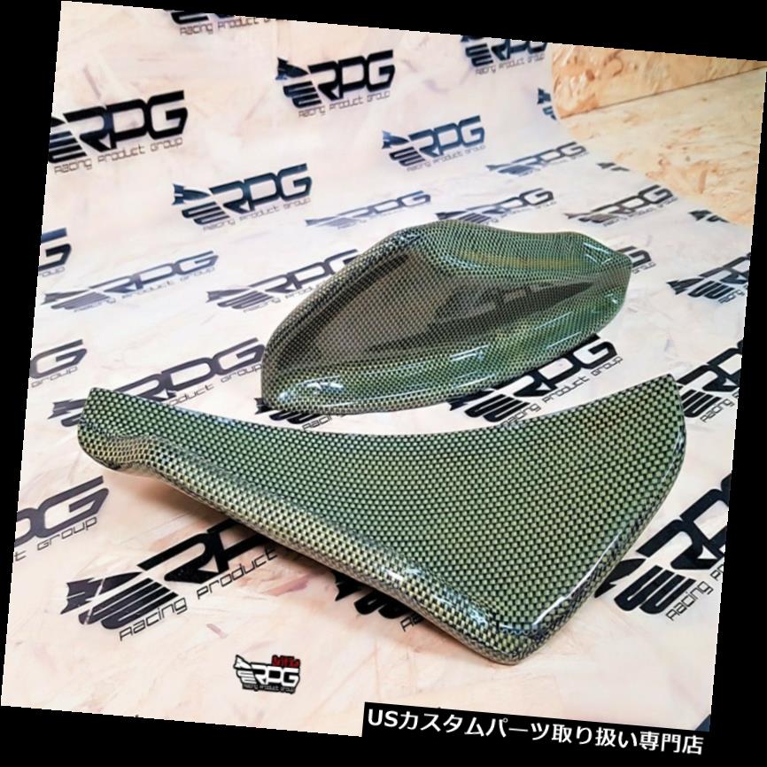 USカナード スバルインプレッサWRX STi GDB GDFホークアイBlobeye用RPGケブラーS1バンパーカナード RPG Kevlar S1 Bumper Canard for Subaru Impreza WRX STi GDB GDF Hawkeye Blobeye 【並行輸入品】