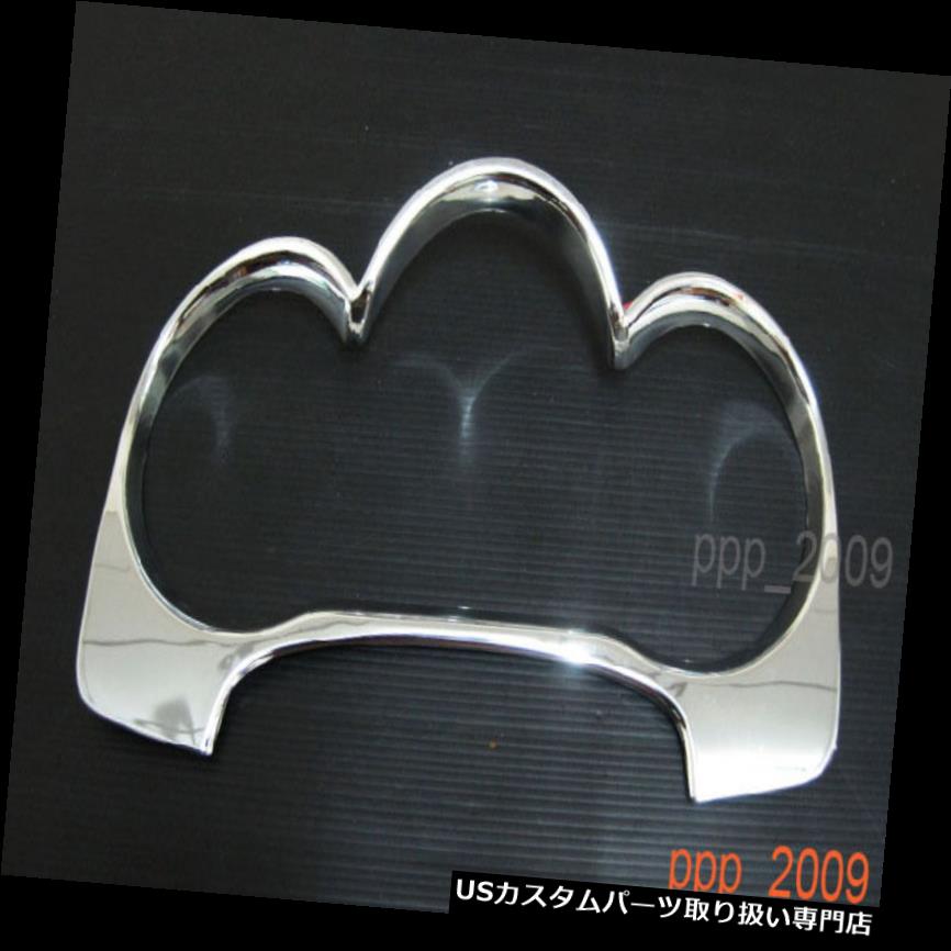 ダッシュボードマット トヨタハイラックスビーゴチャンプSR 2011-2015用ダッシュゲージカバートリムクロームサラウンド Dash Guage Cover Trim Chrome Surround For Toyota Hilux Vigo Champ SR 2011-2015 【並行輸入品】