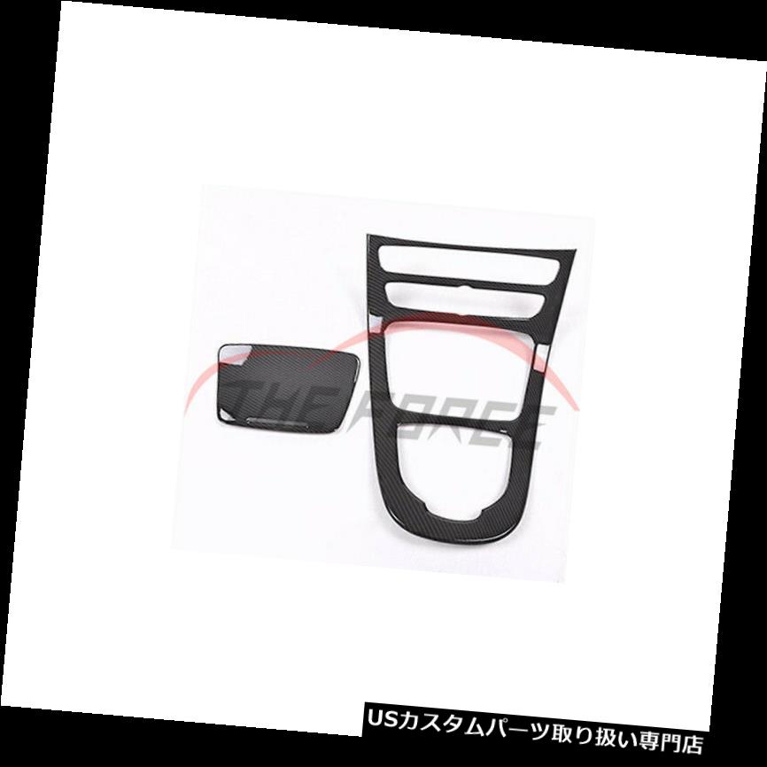 ダッシュボードマット 2p 2016メルセデスベンツEクラスカーボンファイバーセンターダッシュコンソールカバートリムTSY38 2p 2016 Mercedes Benz E Class Carbon Fiber Center Dash Console Cover Trim TSY38 【並行輸入品】