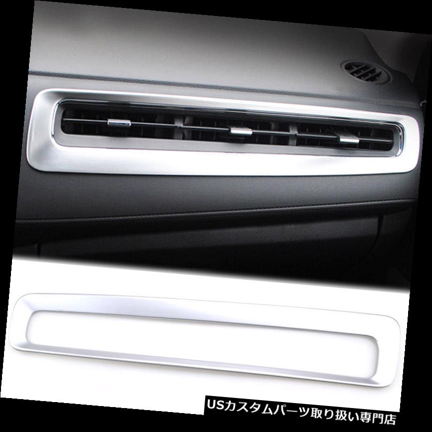 ダッシュボードマット ホンダHR-Vベゼル2016-19用クロームダッシュボードエアーベントカバーベゼルトリムモールディング For Honda HR-V Vezel 2016-19 Chrome Dash Board Air Vent Cover Bezel Trim Molding 【並行輸入品】