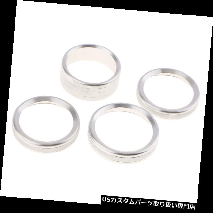 ダッシュボードマット ジープラングラーJLシルバー用4倍エアコンオーディオダッシュノブスイッチカバー 4X Air Conditioning Audio Dash Knob Switch Cover for Jeep Wrangler JL Silver 【並行輸入品】｜カスタムパーツ WORLD倉庫