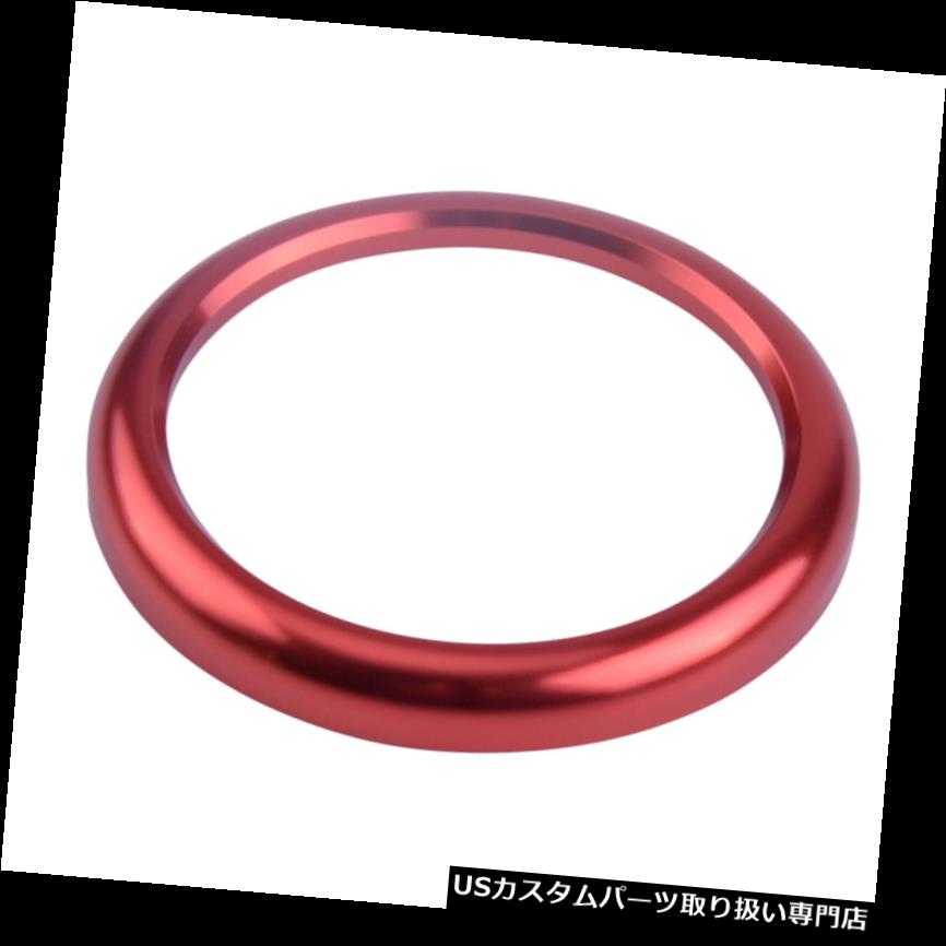 ダッシュボードマット ポルシェカイエン19のための赤い合金センターダッシュボードのクロックリングトリムカバー Red Alloy Center Dash Board Clock Ring Trim Cover For Porsche Cayenne 19 【並行輸入品】