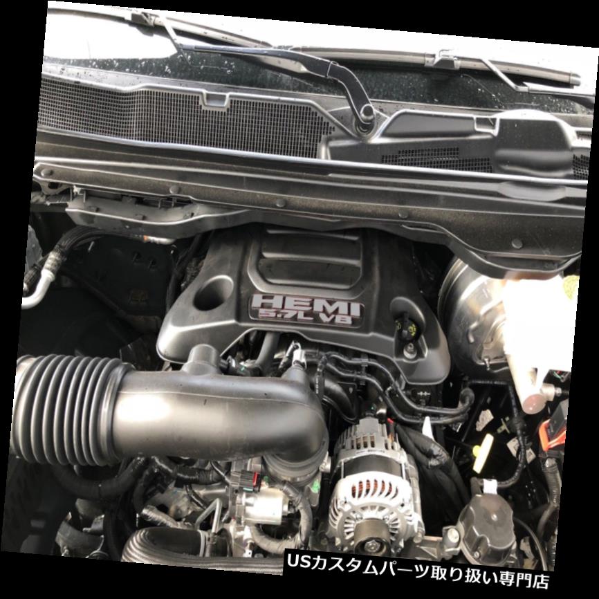 ダッシュボードマット 2019+ RAMトラック用ビレットシルバーHEMI 5.7 L V 8エンジンカバービニールデカールインサート Billet Silver HEMI 5.7L V8 Engine Cover Vinyl Decal Inserts For 2019+ RAM Trucks 【並行輸入品】