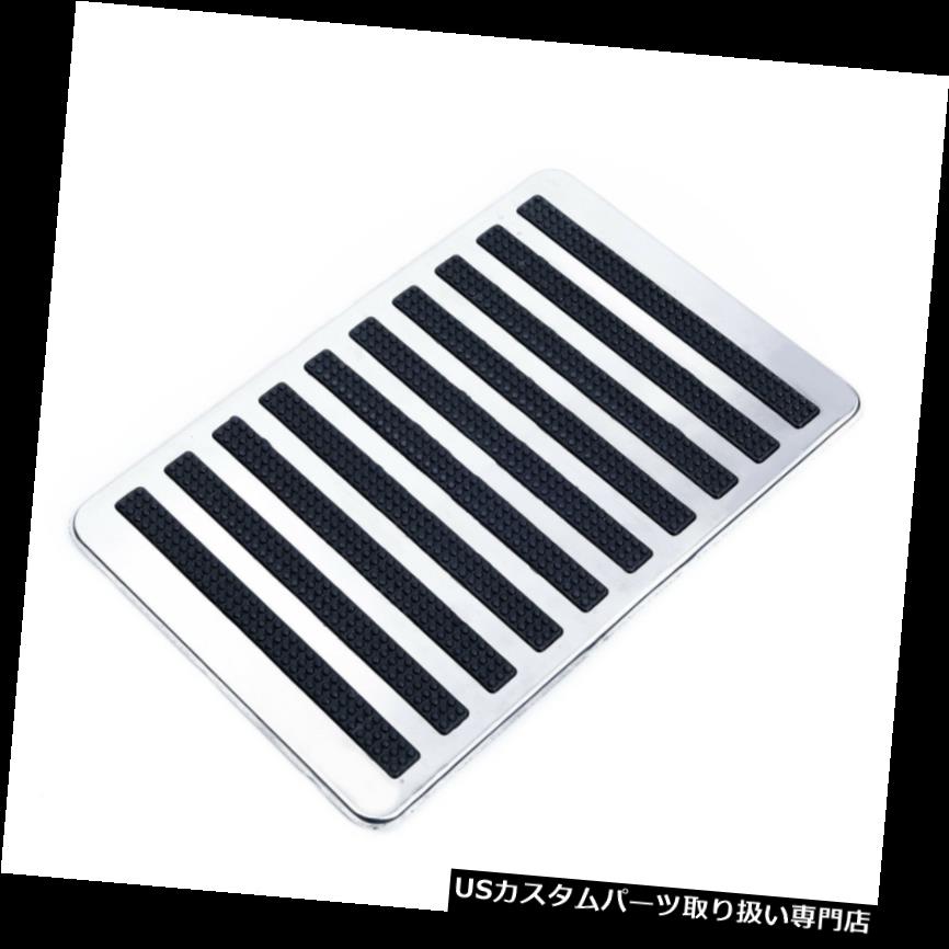 ペダル ステンレス鋼 ゴム製フロアカーペットマットパッチ足ヒールプレートペダルパッド用車 Stainless Steel Rubber Floor Carpet Mat Patch Foot Heel Plate Pedal Pad For Car Samuraiblue Com