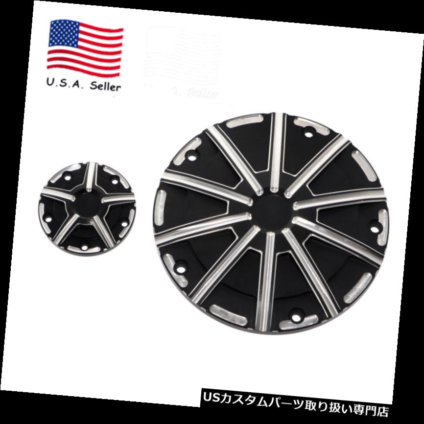 トライク カバー ハーレーダイナトライク用エッジカットダービータイミングタイマーカバーFXSB FLHR FLHT Fatboy US Edge Cut Derby Timing Timer Cover for Harley Dyna Trike FXSB FLHR FLHT Fatboy US 【並行輸入品】