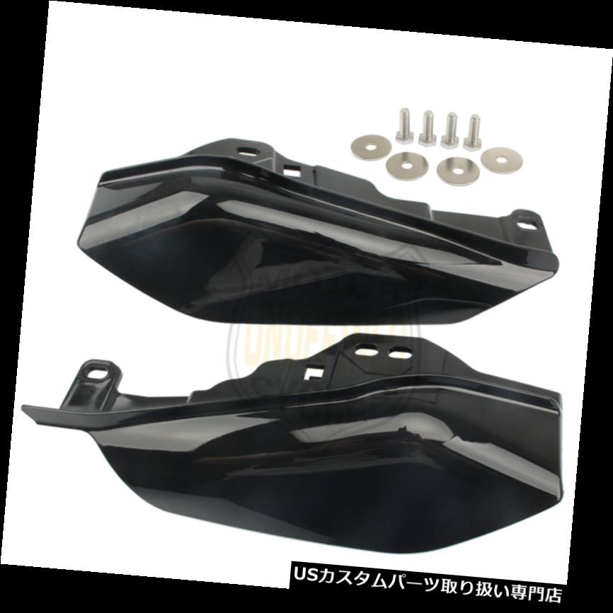 トライク カバー ハーレーツーリングトライク用ブラックミッドフレームエアディフレクターヒートシールドカバー2017-up Black Mid-Frame Air Deflector Heat Shield Cover For Harley Touring Trike 2017-up 【並行輸入品】