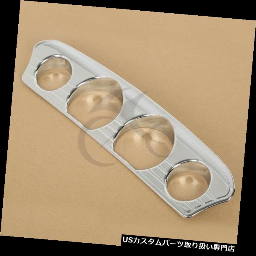 トライク カバー ハーレーツーリングエレクトラストリートグライドトライク14-18用トライラインゲージトリムカバー Tri-Line Gauge Trim Cover f?r Harley Touring Electra Street Glide Trike 14-18