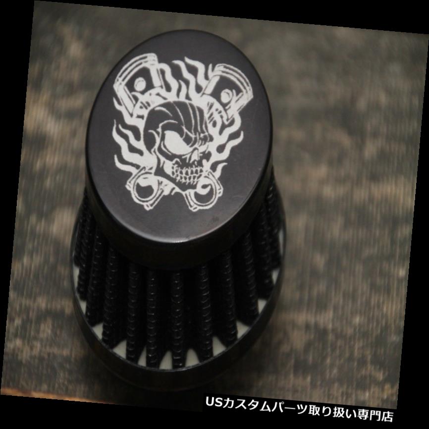 トライク カバー バルブカバー用ブラックブリーザーフィルターゴーカートミニバイクドリフトトライク Black Breather Filter for Valve Cover GoKart Minibike Drift Trike 【並行輸入品】